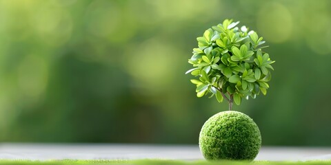 Highlighting sustainability report executive summary emphasizing reduced emissions and improved waste management. Concept Sustainability Report, Reduced Emissions, Improved Waste Management