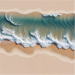 wave on the beach