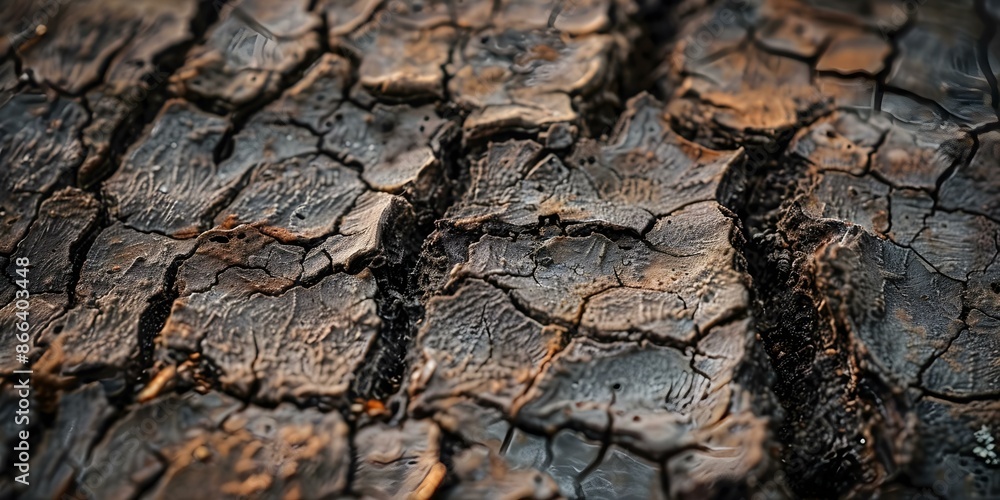 Aufkleber highdefinition image of a crunchy background with a rustic feel. concept rustic crunchy background, 
