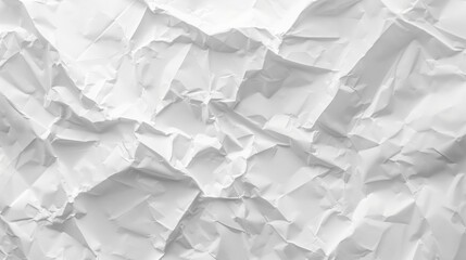 Obraz premium White Paper Texture background overlay effect on transparent. Crumpled translucent white paper abstract shape background with space for text 