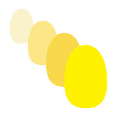 Artificial Nails Vector Flat Icon Design