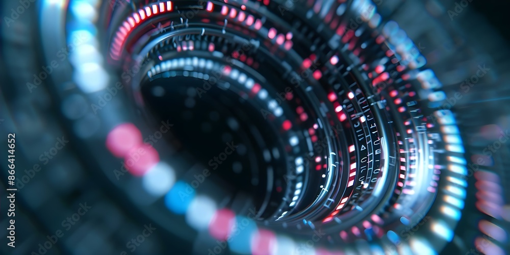 Poster gdprcompliant data protection documentation with sc. concept gdpr compliance, data protection, docum