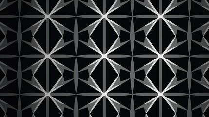 Fototapeta premium A flat vector pattern of Islamic geometric patterns