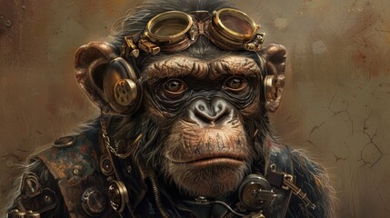 Steampunk Australopithecus.