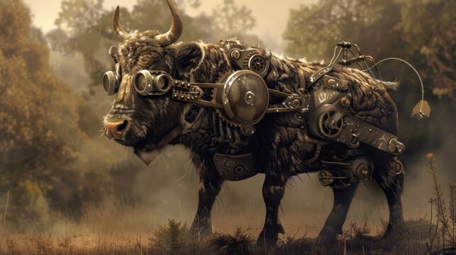  Steampunk Beefalo.