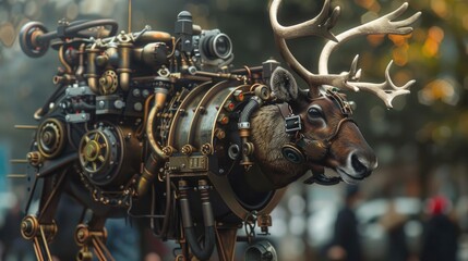  Steampunk Caribou