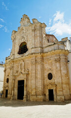 Il borgo antico di Putignano nella Murgia barese. Bari, Puglia, Itlaia