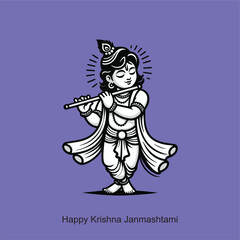 happy Janmashtami, Indian festival, lord Krishna birthday