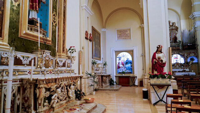 Il borgo antico di Putignano nella Murgia barese. Bari, Puglia, Itlaia