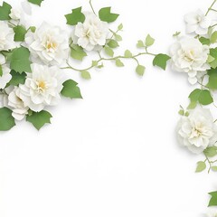 Fototapeta premium white flowers on a branch