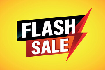 flash sale poster banner graphic design icon logo sign symbol social media website coupon

