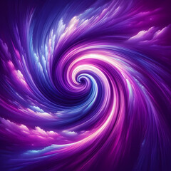 abstract background with spiral in purple color