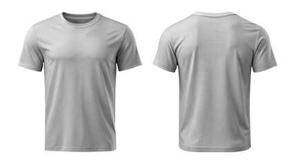 blank grey T shirt mockup template for t shirt design