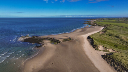 Northumberland has beaches that are some of the most beautiful, immaculate and quietest in the country, from the wide sweeping beach of Budle Bay, to the iconic and dramatic beach at Bamburgh. 