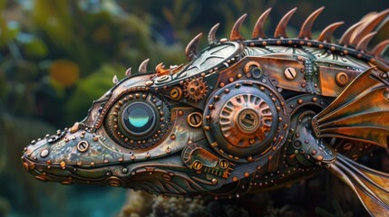  Steampunk Lizardfish