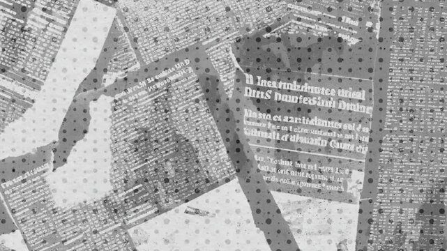 Abstract background video effect Grunge Lined loop animated background book text old newspaper scratches and dust loop background