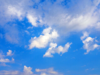 Obraz premium Abstract clouds background with blue sky background
