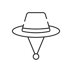 Hat vector icon