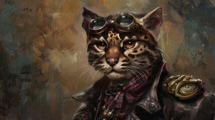 Steampunk Ocelot