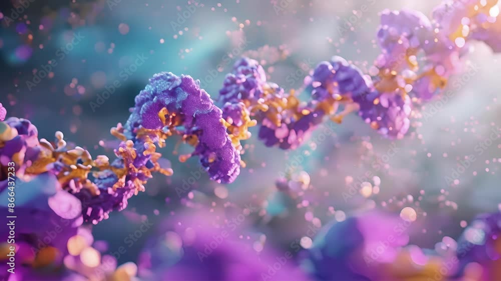 Poster a visual representation depicting the importance of histone proteins in maintaining the integrity an