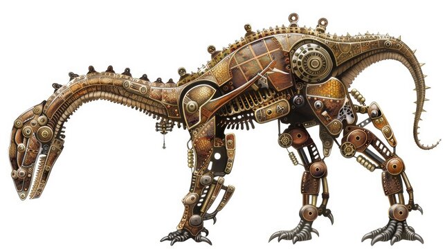 Steampunk Puertasaurus