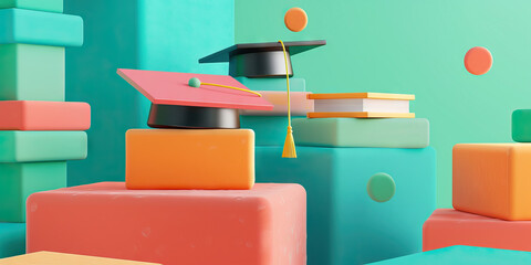 Educational Barriers: A visual representation of obstacles like high tuition fees and lack of resources, hindering access to education