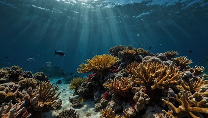 Obraz premium Red Sea Diving