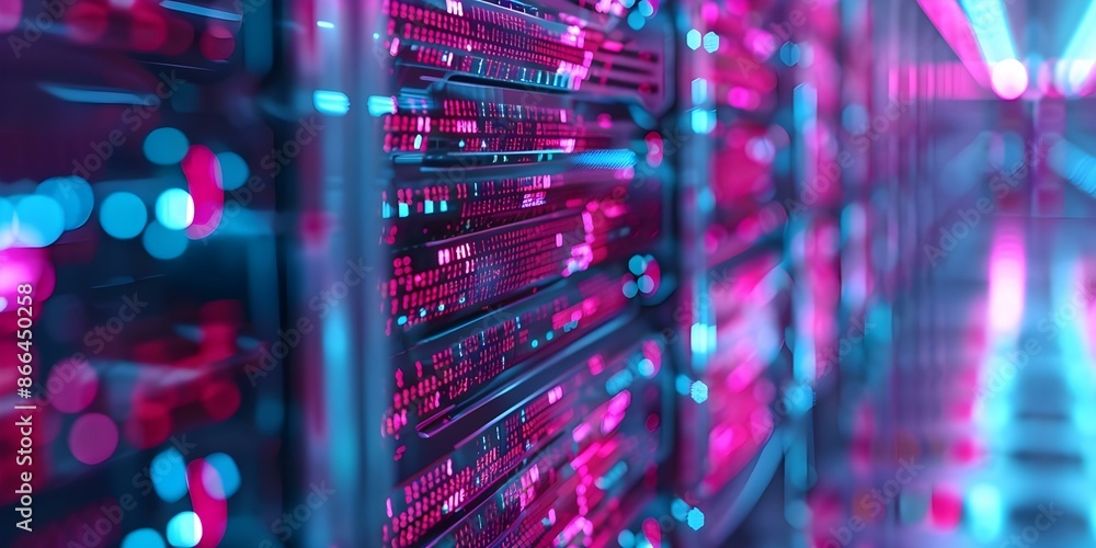 Poster gdpr-compliant data protection documentation with sc. concept gdpr compliance, data protection, docu