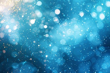 a blue background with white dots