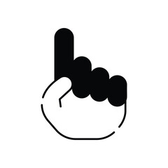 cheer Finger vector icon