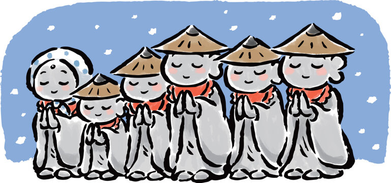 笠地蔵」の写真素材 | 247件の無料イラスト画像 | Adobe Stock