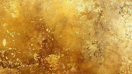 Gold foil texture background with glass effect 