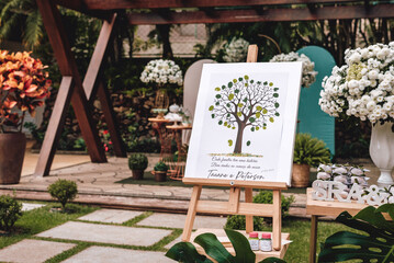 Wedding decoration idea