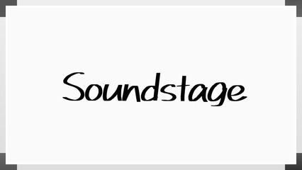 Soundstage のホワイトボード風イラスト