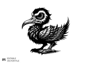 Fototapeta premium Illustration of duck vector design 