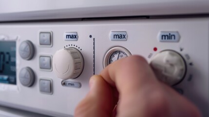 Adjusting the Boiler Temperature Knob