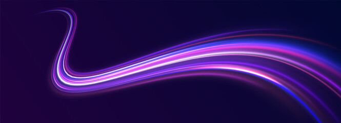 Blue glowing shiny speed lines effect vector background. Glowing speed lines. Abstract background with speed lines. Vector illustration. Futuristic. The light lines of the road are blue png