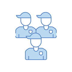 Football Team vector icon