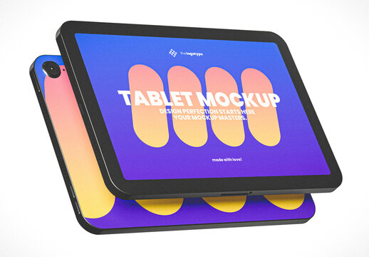 Tablet Set Mockup