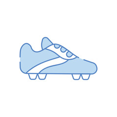 Soccer boots vector icon