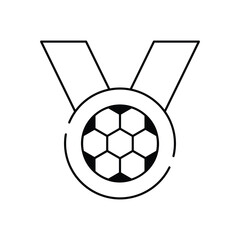 Obraz premium Soccer scoreboard vector icon