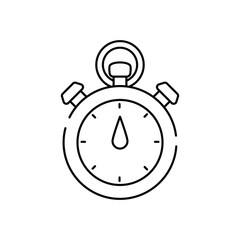 Stopwatch vector icon