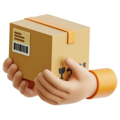 Package Arrived 3d Illustration