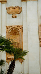 La monumentale piazza Leonardo Leo di San Vito dei Normanni, Lecce, Puglia. Italia