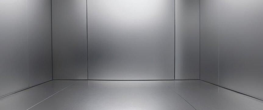 abstract white panorama and soft silver light patterns dance acr