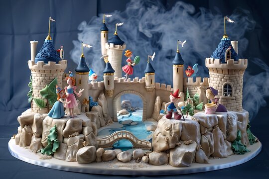 santa claus on the roof - Powered by Adobe