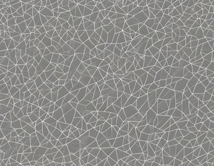 Fototapeta premium Vector Illustration of the pattern of gray lines on white background. 