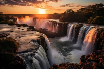Foz do Iguaçu, Brazil, the astronomical hub Casimiro Montenegro Filho, for observation of stars., generative IA