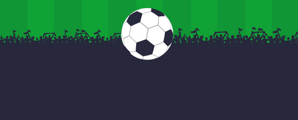 Soccer theme sport background vector art