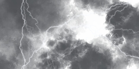 watercolor background. monochrome white and grey watercolor background. Textured cloud, Abstract black, isolated on white background.